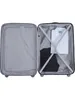 An open suitcase with clothing packed inside. Produktbild-Vorschau