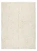 FLOKATI WEŁNIANE - Narzuta, Pled biały 130x150 cm Podgląd zdjęcia produktu 2