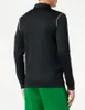 A person wearing a black NIKE jacket and green shorts, viewed from the back. Produktbild-Vorschau