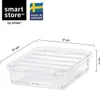 SmartStore Aufbewahrungsbox CLASSIC 1 1 Liter transparent / Produktbild-Vorschau 4