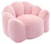Puf Lotus 110 x 110 cm – kompaktowa sofa w kolorze różowym, Podgląd zdjęcia produktu 2