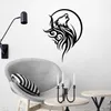 Wallity, Wolfmoon, Dekoratives Wandaccessoire aus Metall, Produktbild-Vorschau 2