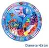 Kleine, waterdichte speel- en rustmat van 65 cm voor katten Productafbeelding-voorbeeld 2