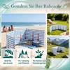 Lantigo Strandparavent Leuchtturm 10m Windschutz Produktbild-Vorschau 5