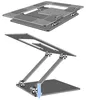 Stojan na notebook Nastavitelný, Hliníkový, Ergonomický, Náhled obrázku produktu 2