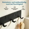 doporro Garderobenleiste mit 7 Haken, Wandgarderobe mit Produktbild-Vorschau 3