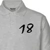Huuraa Damen Polo Shirt 18 Geburtstag XL Sport Grey Bio Produktbild-Vorschau 2