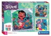 Clementoni Puzzle Disney Stitch 3x48 elementw - Oryginalny Produktbild-Vorschau 3