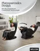 WELCON Massagesessel EASYRELAXX schwarz - 3D Massagestuhl Produktbild-Vorschau 8