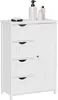 VASAGLE Sideboard Badezimmerschrank, Holz Beistellschrank, Produktbild-Vorschau 1