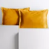 Kissenbezüge AmeliaHome Velvet Side Si senf 50x70 Produktbild-Vorschau 4