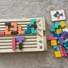 Holz 3D Puzzle 42 Teile, Tetris Geometrie Spiel, Denkspiel Produktbild-Vorschau 12