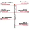 EINHELL SDS-Plus Hammerbohrer-Set 265510, 6-14 mm, 160 mm, Produktbild-Vorschau 11