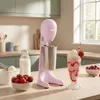 Milchshake-Maker 100 W, 500 ml Edelstahlbecher, 2 Stufen, rosa Anteprima dell’immagine prodotto