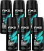 Axe 6x Axe Deospray - Apollo 150 ml Produktbild-Vorschau 4