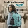 FLOWZOOM AIR Aufblasbares Reise-Nackenkissen mit Kapuze, Produktbild-Vorschau 9