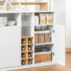 SoBuy KNL07-WN Kuchyňský ostrůvek s pracovní deskou Náhled obrázku produktu 12