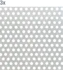 Alberts 496937 Tôle perforée, perforation ronde, aluminium, Voir les images du produit 2