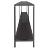 vidaXL Konsolentisch Schwarz 220x35x75,5 cm Hartglas Produktbild-Vorschau 10