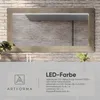160x80 Rechteckig Rustikal Wandspiegel mit Rahmen Produktbild-Vorschau 4