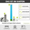 XXL Lavalampe Blau Grün 76 cm hoch G9 Bodenleuchte Produktbild-Vorschau 8