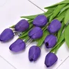 OKWISH 10 STK PolyurethanKünstliche Tulpen Gefälschte Produktbild-Vorschau 7