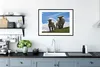 MuchoWow® Gerahmtes Poster Schafe - Berge - Alpen 80x60 cm Produktbild-Vorschau 4