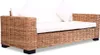 3-Sitzer-Sofa Natürliches Rattan Produktbild-Vorschau 1