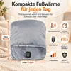 Fußwärmer elektrisch, Fusswärmer mit Massage, USB Produktbild-Vorschau 7