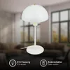 Briloner PURA Tischlampe, Kabelschalter, E14, Weiß, Ø18 x Produktbild-Vorschau 3