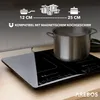 AREBOS dvojitá indukční varná deska 3500W 2 varné zóny s Náhled obrázku produktu 8