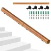 Corrimano da parete in legno di pino, lunghezza 120 cm, Anteprima dell’immagine prodotto 11