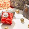 Geschenkpapier für Weihnachten, goldene Sterne, Rot, 0,70 x Produktbild-Vorschau 4