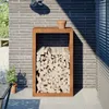 Stojan na palivové dřevo 60x40x100 cm povětrnostně odolná Náhled obrázku produktu 2