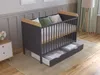 Babybett Beistellbett 120x60 cm mit Schublade & Matratze - Produktbild-Vorschau 3