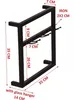 TPFLiving Weinregal-Set, 2-teilig Metall antikschwarz Produktbild-Vorschau 12