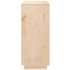vidaXL Sideboard 70x34x80 cm Massivholz Kiefer Produktbild-Vorschau 6