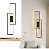 Lampa ścienna akrylowa metalowa lampa ścienna LED Podgląd zdjęcia produktu 1