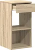 vidaXL Noční stolky se zásuvkou 2 ks dub Sonoma 35x34x66,5 Náhled obrázku produktu 6