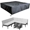 Copertura protettiva 195x195x67 Nero Mobili da giardino Anteprima dell’immagine prodotto 1