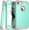iPhone 8 Hülle, LaimTop Heavy Duty 3 in 1 Hybrid Hart PC Produktbild-Vorschau 1