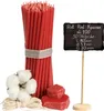 Kirchliche Rote Bienenwachskerzen № 100 50 St Produktbild-Vorschau 1