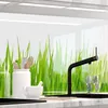 Küchenrückwand selbstklebend Glasoptik - WIESEN GRAS - Produktbild-Vorschau 1