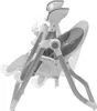 Dětská jídelní židlička 2v1 SMART New Baby grey Náhled obrázku produktu 4