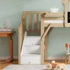 Hochbett mit Lattenrost, Treppe und Stauraum, 90x200 cm, Produktbild-Vorschau 6