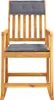 VidaXL 360026, Terrasse, Gepolsterter Sitz, Akazienholz, Produktbild-Vorschau 1