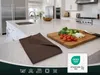 5er Set Geschirrtücher, 100% Baumwolle, 50x70 cm, braun, Produktbild-Vorschau 5