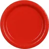 Papieren borden, 23 cm diameter, 6 stuks. | Effen kleur: Productafbeelding-voorbeeld 6