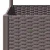 vidaXL Kvetináč s mriežkou hnedý 120x120x136 cm PP Náhľad obrázku produktu 6