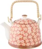 Clayre & Eef Théière avec filtre 700 ml rose Céramique Voir les images du produit 1